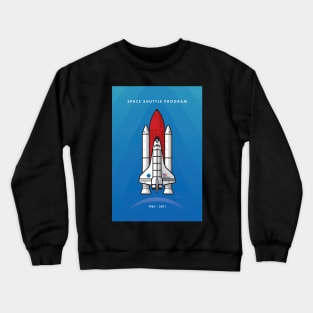 NASA Space Shuttle Mission Crewneck Sweatshirt